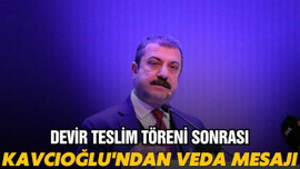 Kavcıoğlu'ndan veda mesajı!