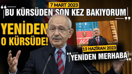 Son kez çıkıyorum dediği kürsüye yine çıktı!