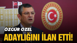 CHP'de Özgür Özel adaylığını açıkladı!