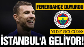 Fenerbahçe açıkladı: Dzeko, İstanbul'a geliyor!