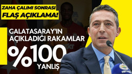 Zaha çalımı sonrası Ali Koç'tan ilk açıklama!