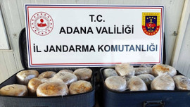 Adana'da 20 kilo 160 gram esrar ele geçirildi!