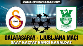 Galatasaray, Ljubljana'yı konuk ediyor!