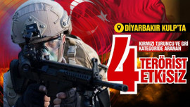 Diyarbakır'da 4 terörist etkisiz hale getirildi