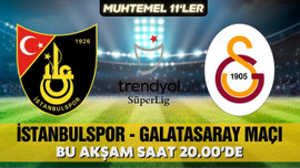 İstanbulspor, Galatasaray'ı konuk ediyor!