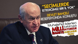 Devlet Bahçeli'den yerel seçim açıklaması!