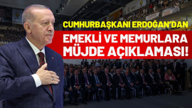 Erdoğan'dan emekli ve memurlara müjde açıklaması!