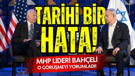 Bahçeli o görüşmeyi yorumladı: Tarihi bir hata!