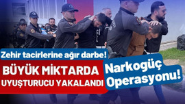 5 ilde Narkogüç operasyonu: 16 şüpheli yakalandı