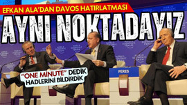 Efkan Ala'dan Davos hatırlatması: Aynı noktadayız