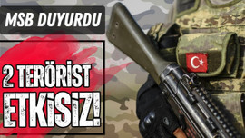 2 PKK/YPG’li terörist etkisiz hale getirildi!