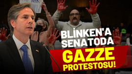 Blinken'a Senatoda protesto!