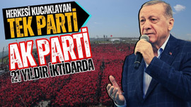 AK Parti kesintisiz iktidarının 21. yılında