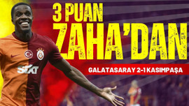 Üç puan Zaha'dan!