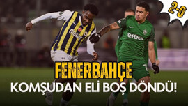 Fenerbahçe komşudan eli boş döndü!