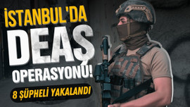 DEAŞ operasyonunda 8 şüpheli yakalandı