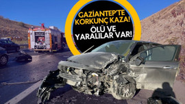 Gaziantep'te zincirleme kaza: Ölü ve yaralılar var