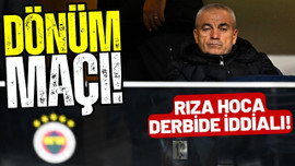 Rıza hocadan derbi mesajı!