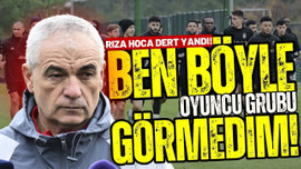 Rıza Çalımbay: Ben böyle oyuncu grubu görmedim!