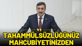 Yılmaz: “Tahammülsüzlüğünüz mahcubiyetinizden”