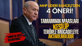 MHP Lideri Devlet Bahçeli TBMM'de konuştu