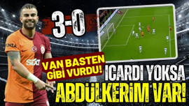 Abdülkerim yıldızlaştı, Cimbom 3-0 kazandı!