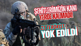 Şehitlerimizin kanı yerde kalmadı!