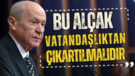 Bahçeli ateş püskürdü!