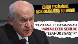 Devlet Bahçeli Kahramanmaraş'ta konuştu