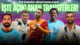 Ara transfer süresi sona eriyor!