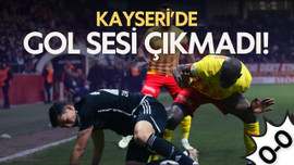 Kayseri'de gol sesi çıkmadı! 0-0