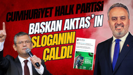 CHP, Başkan Aktaş'ın sloganını çaldı!