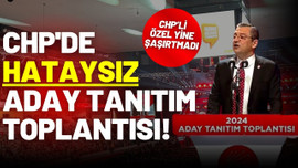 CHP'de Hataysız aday tanıtım toplantısı!