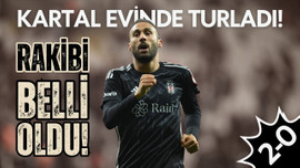 Beşiktaş evinde turladı, rakibi belli oldu!