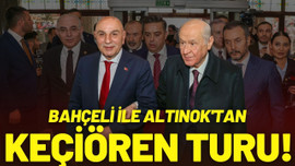 Bahçeli ile Turgut Altınok'tan Keçiören turu