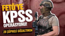 FETÖ'ye 5 ilde KPSS operasyonu!