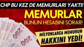 CHP'nin AYM başvurusu memurları alacağından etti!