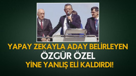 Özgür Özel, yine yanlış eli kaldırdı!