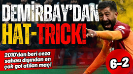 Aslan durdurulamıyor: Demirbay’dan hat-trick!