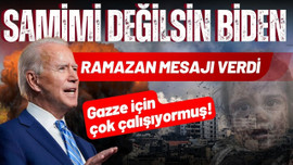 Biden'dan samimiyetsiz ramazan mesajı!