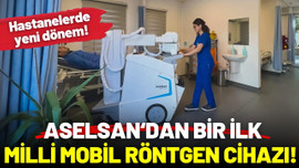 ASELSAN'ın milli mobil röntgen cihazı kullanımda