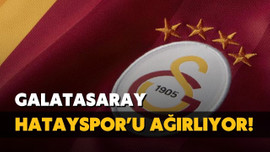 Galatasaray'ın konuğu Hatayspor!