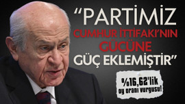 Bahçeli'den Cumhur İttifakı açıklaması!