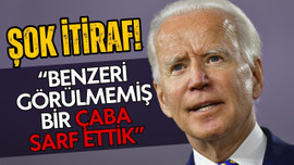 Biden'dan şok itiraf!