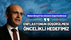 Bakan Şimşek'ten enflasyon mesajı!