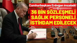 Cumhurbaşkanı Erdoğan imzaladı!