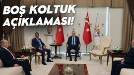 Özel'den "boş koltuk" açıklaması!