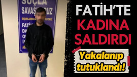 Kadına kafa atıp çantasını çalan kişi tutuklandı