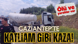 Gaziantep'te feci kaza: Çok sayıda ölü var!