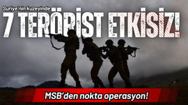 7 PKK'lı terörist daha yok edildi!